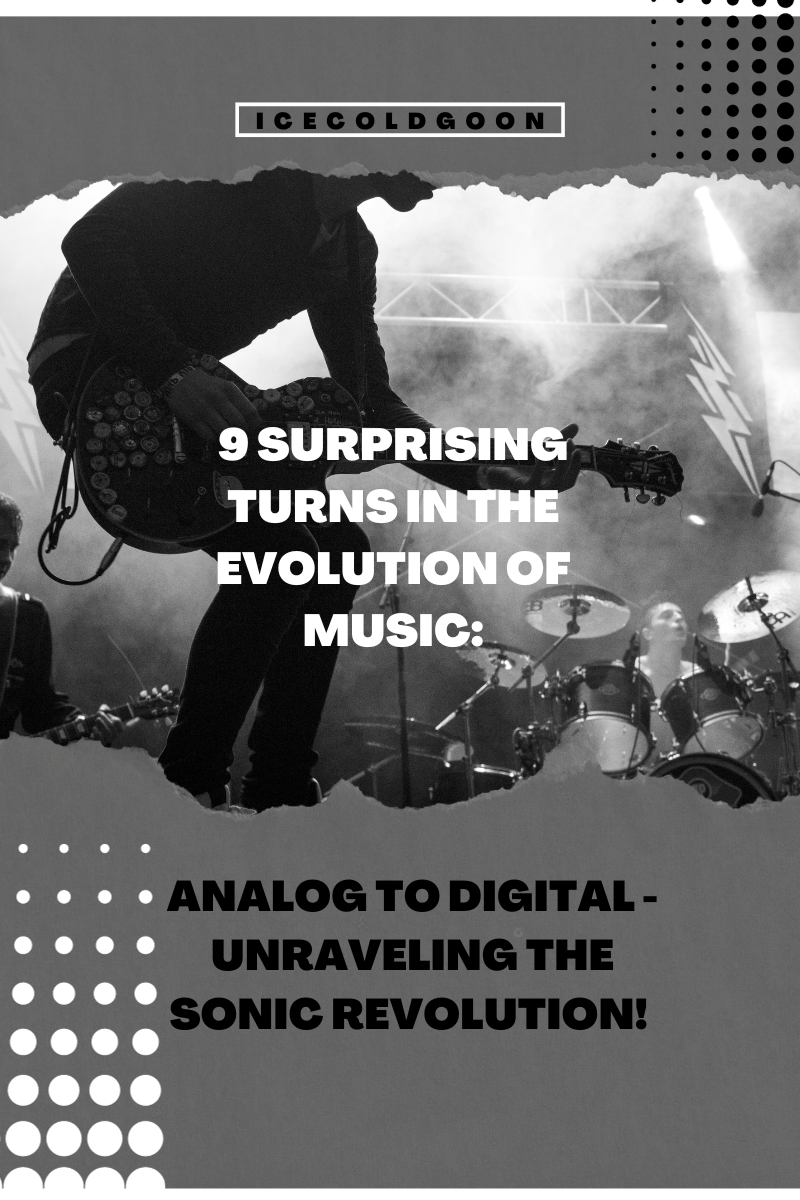 Embark on a sonic journey with an audio engineer as they unravel 9 surprising turns in the evolution of music from analog to digital. Explore the unexpected twists that have defined the sonic revolution in this formal yet captivating exploration.