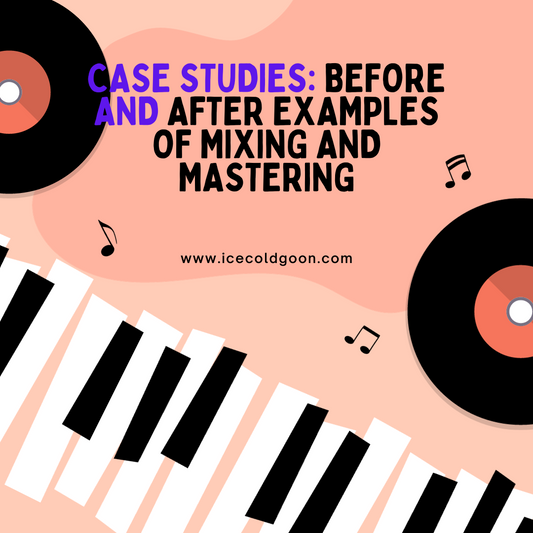 Explore real-world examples of how professional mixing and mastering can transform audio quality. This informative post delves into before-and-after case studies, showcasing the impact of expert audio engineering on your tracks.